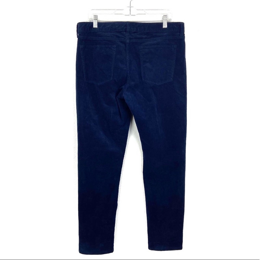 NWT Banana Republic Skinny Leg Corduroy Pants 32/14 Navy - Picture 3 of 11